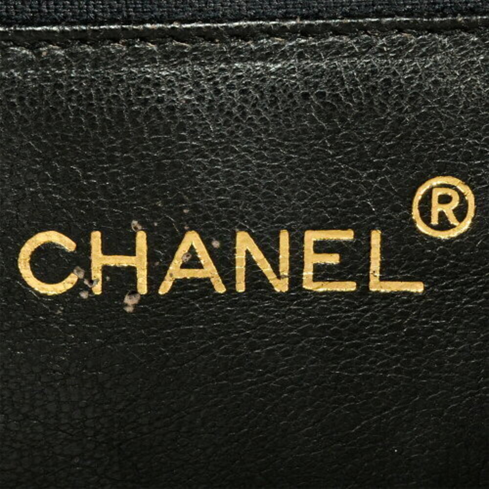 Chanel Mark Chain Coco Tassel Bag Shoulder Matelasse Black Lambskin - Picture 7 of 8